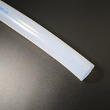 Unreinforced platinum vulcanized silicone hose